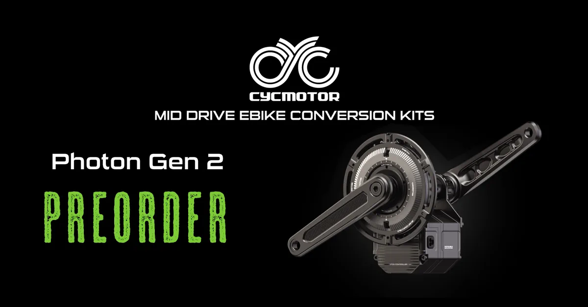 Napęd centralny CYC Motor Photon Gen.2 - NOWOŚĆ!